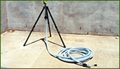 Air Pump Inlet Filter Extension Hose and Tripod